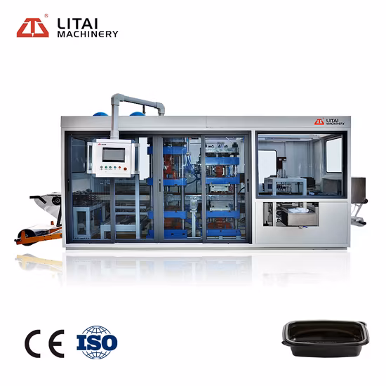 Fully Automatic Doner Kebab Take Away Lunch Box Forming Making Machine Production Line with CE and ISO Certification