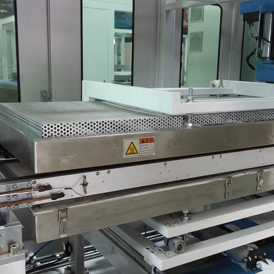 Fully Automatic Doner Kebab Take Away Lunch Box Forming Making Machine Production Line with CE and ISO Certification