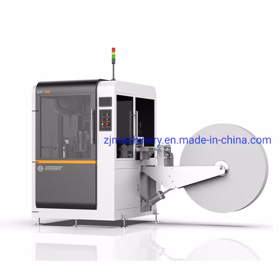 Certificado Tapa de la tapa del vaso de papel Calentamiento automático/apilamiento en una línea de producción de máquina